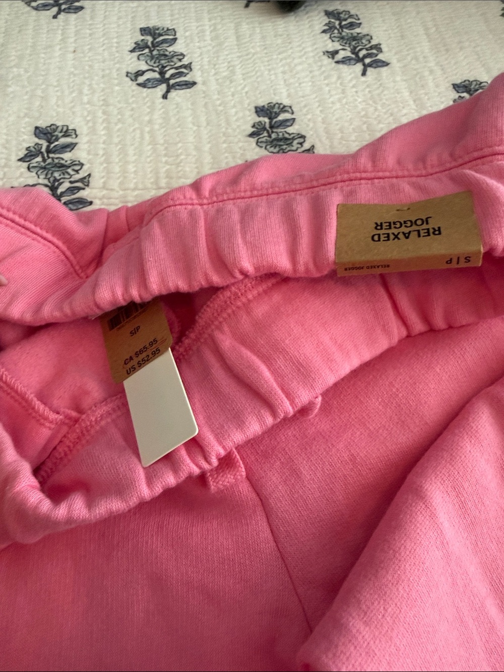 PINK Victoria's Secret Relaxed Jogger in Bright Pink